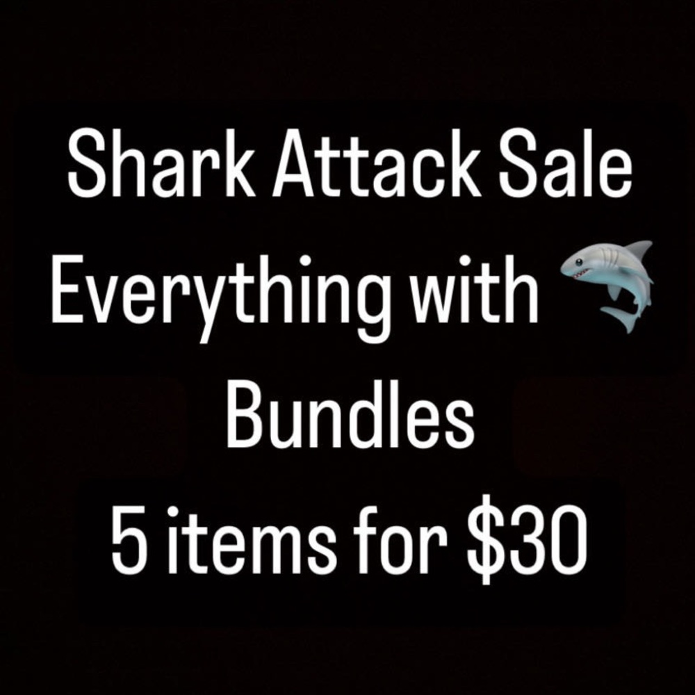 Sale!! Everything with 🦈🦈 5/$30
